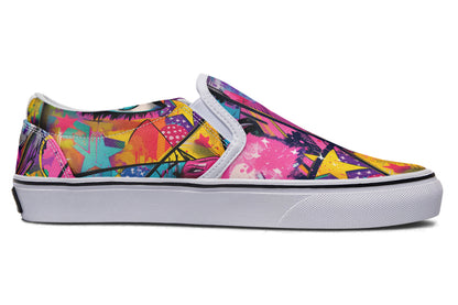 COMIC RISE SLIPONS