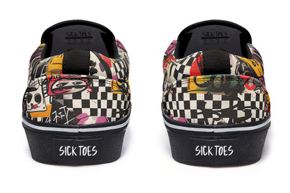 PUNK ROCK SLIPONS